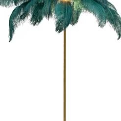 Shop Vloerlamp Feather Palm Green 165cm Vloerlampen|Tuinmeubelen