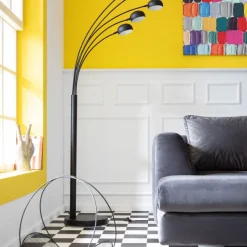 Store Vloerlamp Five Fingers Mat Zwart Vloerlampen|Kasten