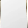 Hot Vloerspiegel Curve Arch Gold 55x160cm Spiegels|Kasten