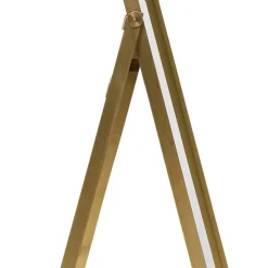 Hot Vloerspiegel Curve Arch Gold 55x160cm Spiegels|Kasten