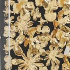 Flash Sale Wanddecoratie Gold Flower 120x120cm Wanddecoratie|Kasten