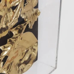 Best Sale Wanddecoratie Gold Leaf 120x120cm Kasten|Tuinmeubelen