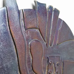 Best Sale Wanddecoratie Kala Antique Anthracite Ø45cm Wanddecoratie|Kasten