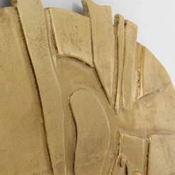 Online Wanddecoratie Kala Antique Gold Ø60cm Wanddecoratie|Kasten