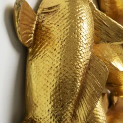 Cheap Wanddecoratie School Of Koi Gold 102cm Tuinmeubelen
