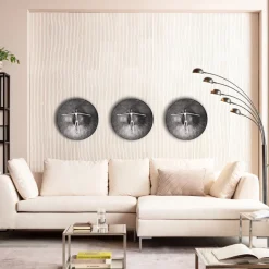 Discount Wanddecoratie Umamo Silver 60cm Tuinmeubelen