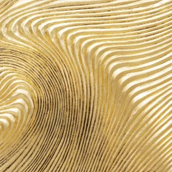 Best Sale Wanddecoratie Wave Gold (Set Van 2) Kasten|Tuinmeubelen