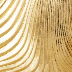 Best Sale Wanddecoratie Wave Gold (Set Van 2) Kasten|Tuinmeubelen