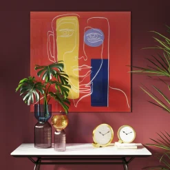 Cheap Wandfoto Art Face Red 100x100cm Kasten|Tuinmeubelen
