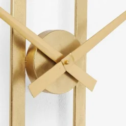 Best Wandklok Clip Goud Ø107cm Woondecoratie|Kasten