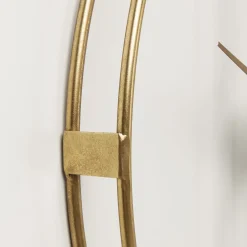 Clearance Wandklok Clip Goud Ø60cm Woondecoratie|Kasten