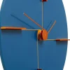 Cheap Wandklok Felice Blue 30cm Woondecoratie|Kasten