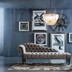 Discount Wandklok Gear Ø120cm Kasten|Tuinmeubelen