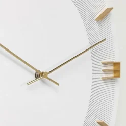 Cheap Wandklok Leonardo Wit-Goud Woondecoratie|Kasten