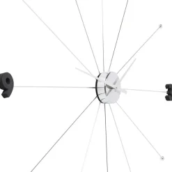 Discount Wandklok Like Umbrella Chroom Woondecoratie|Kasten