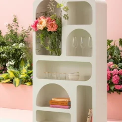 Clearance Wandschap Paco White 95x180cm Kasten|Tuinmeubelen