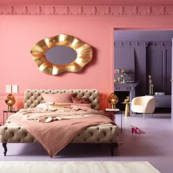 Online Wandspiegel Riley Gold 150x98cm Spiegels|Kasten