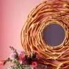 New Wandspiegel Twiggy Gold Ø121cm Spiegels|Kasten