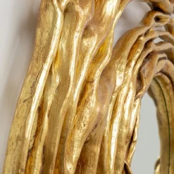 New Wandspiegel Twiggy Gold Ø121cm Spiegels|Kasten