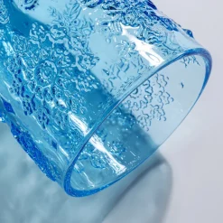 Clearance Waterglas Ice Flowers Blue Servies & Tafelaccessoires|Kasten