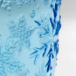 Clearance Waterglas Ice Flowers Blue Servies & Tafelaccessoires|Kasten