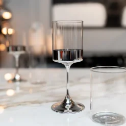 Online Wijnglas Electra Zilver Servies & Tafelaccessoires|Kasten