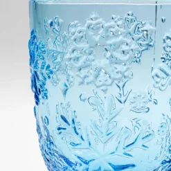 Fashion Wijnglas Ice Flowers Blue Servies & Tafelaccessoires|Kasten
