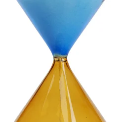 Best Zandloper Blauw-Oranje 5 Minuten Ø13cm Opbergers|Woondecoratie