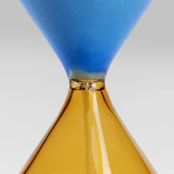 Best Zandloper Blauw-Oranje 5 Minuten Ø13cm Opbergers|Woondecoratie