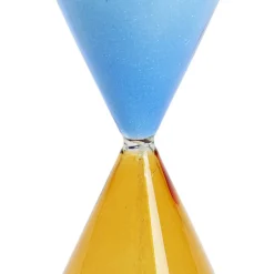 Best Zandloper Blauw-Oranje 5 Minuten Ø7cm Opbergers|Woondecoratie